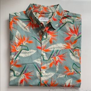 Saturdays New York City Tropical Floral Shirt